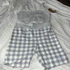 Vans spandex short set